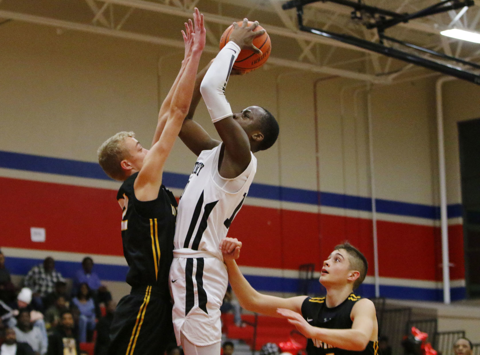Kouts at 21st Century boys basketball